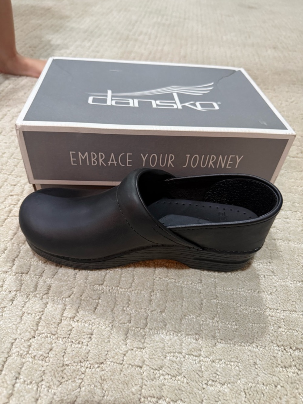 Dansko Professional Oiled Black Clog